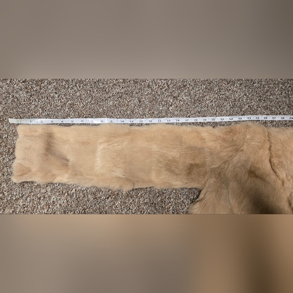 Bebe genuine leather & Genuine rabbit fur coat - Picture 12 of 13